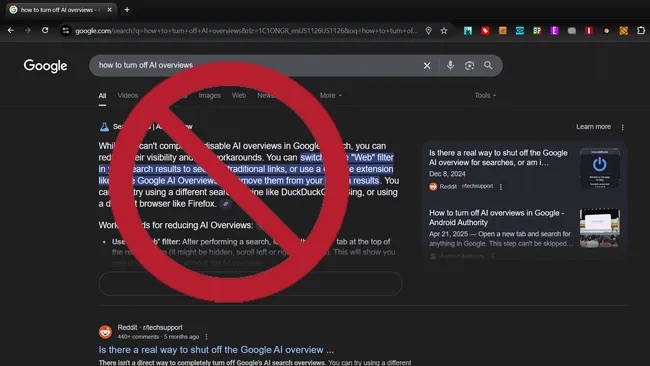 AI overviews