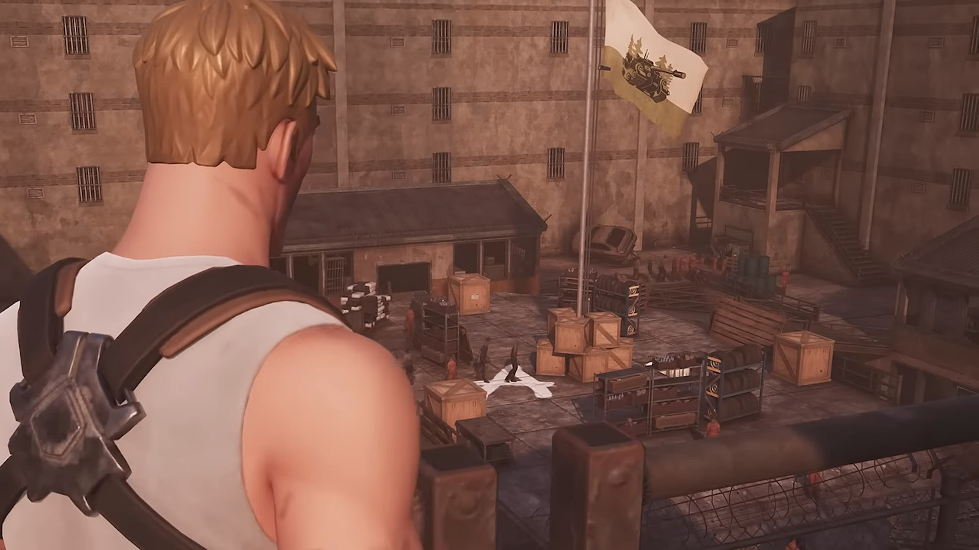 courtyard king mode in fortnite