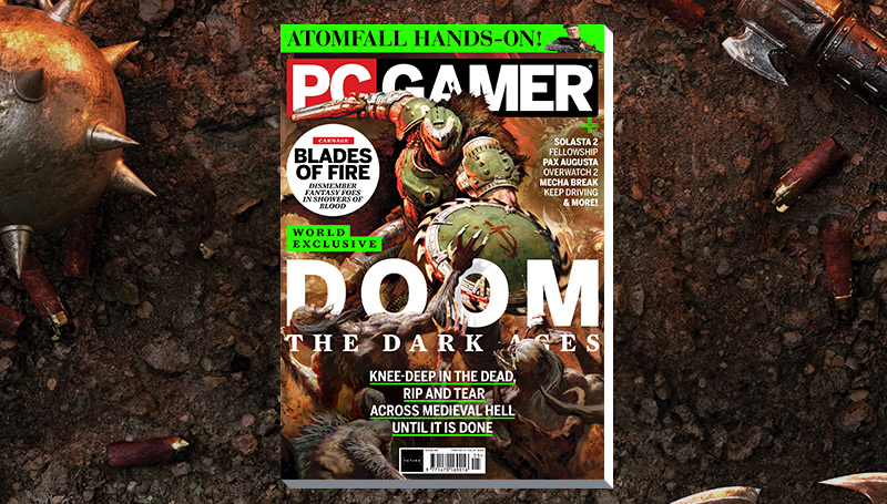PC Gamer magazine issue 408 Doom: The Dark Ages
