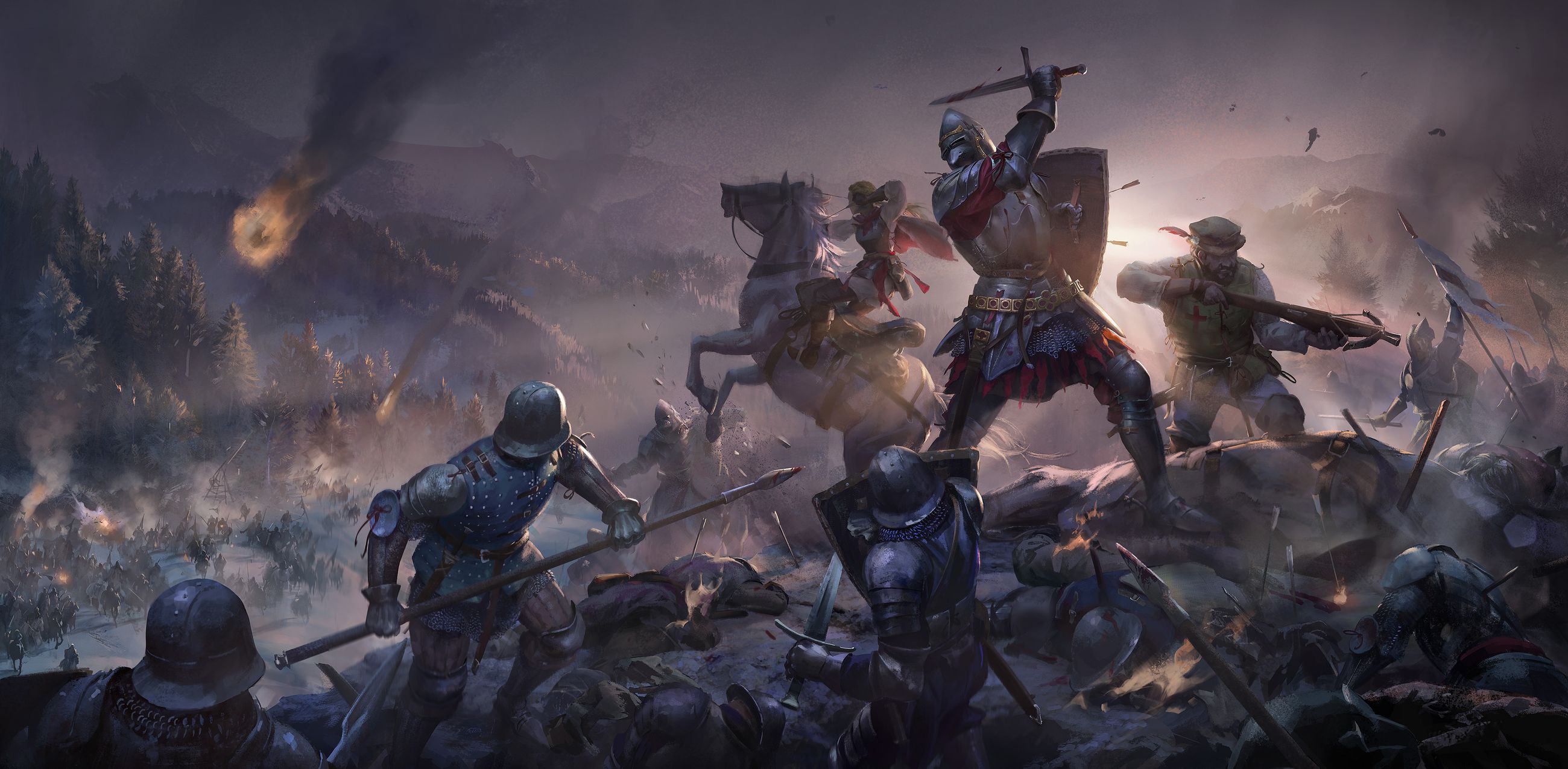 Promotional art for the first game from Raw Power Games.
